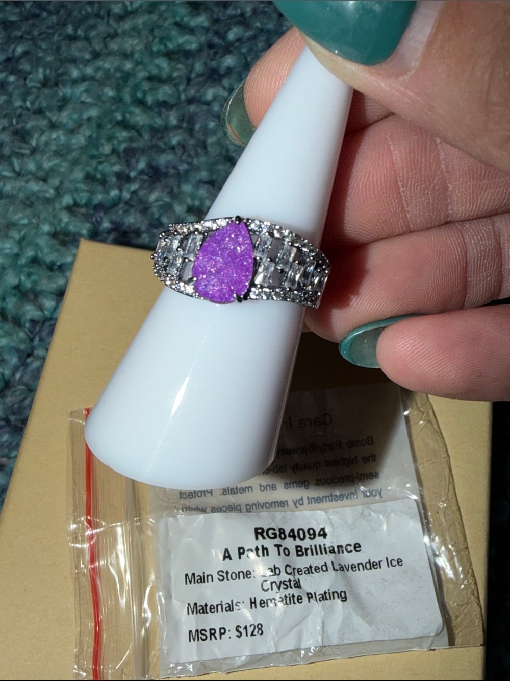 Bomb Party A Path to Brilliance Ring Size 8